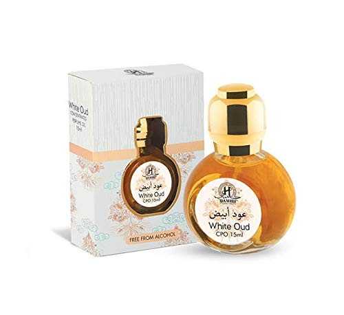 white Oud Parfum olie by Hamidi - Webparfums.nl