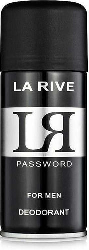 LR Password Deodorant for him by La Rive shop je goedkoop bij Webparfums.nl voor maar  4.00