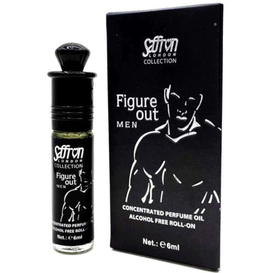 Figure Out Men Roll On Parfum Olie by Saffron 6ml - Webparfums.nl