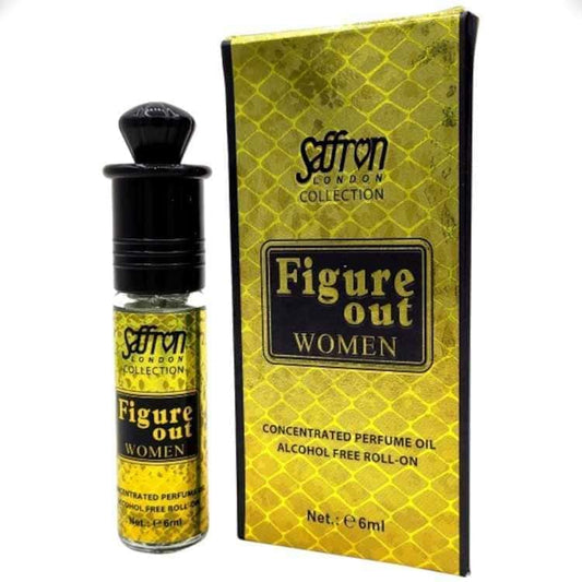 Figure Out Woman Roll On Parfum Olie for Her by Saffron 6ml - Webparfums.nl