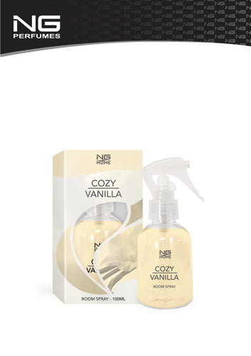 Cozy Vanilla Room Spray 100ml by NG shop je goedkoop bij Webparfums.nl voor maar  7.95