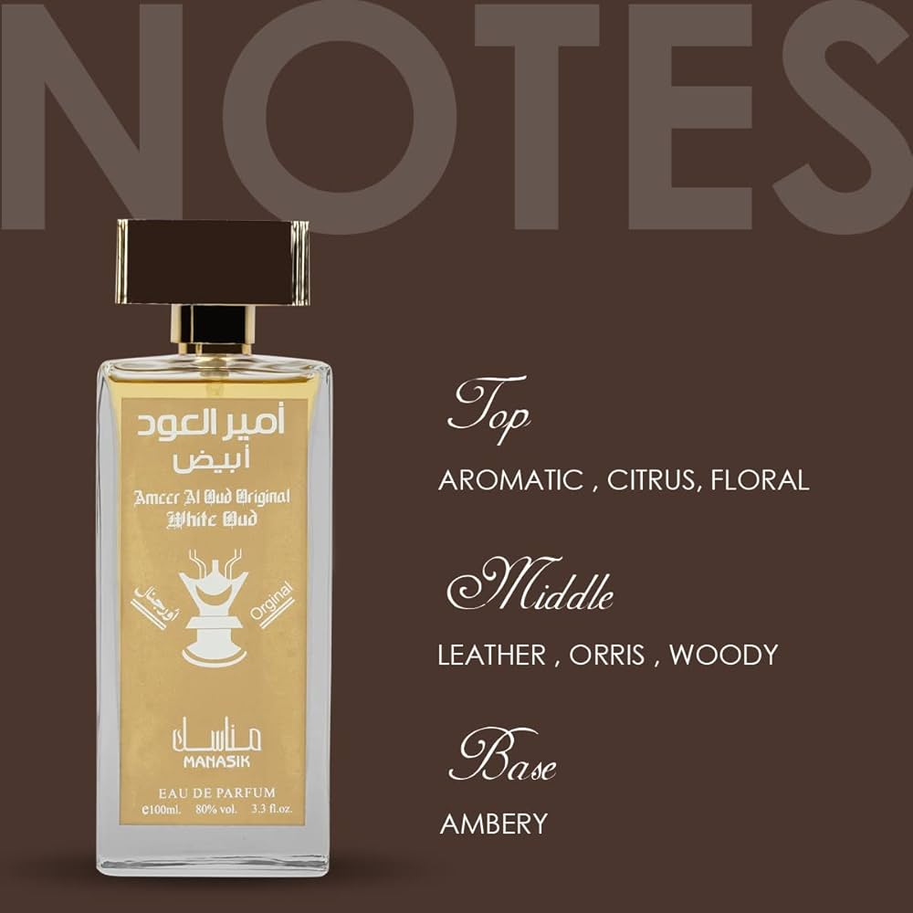Ameer Al Oud Original White Oud Unisex by Manasik