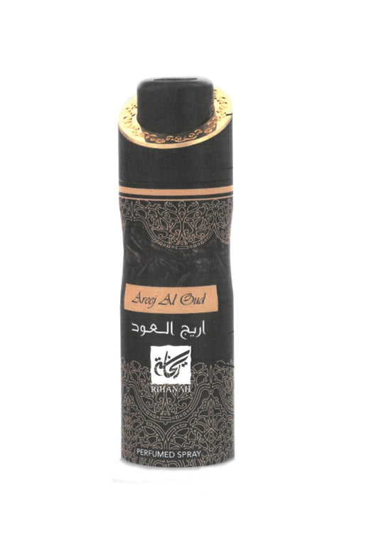 Areej Al Oudh Deo Bodyspray Unisex by Rihanah - Webparfums.nl