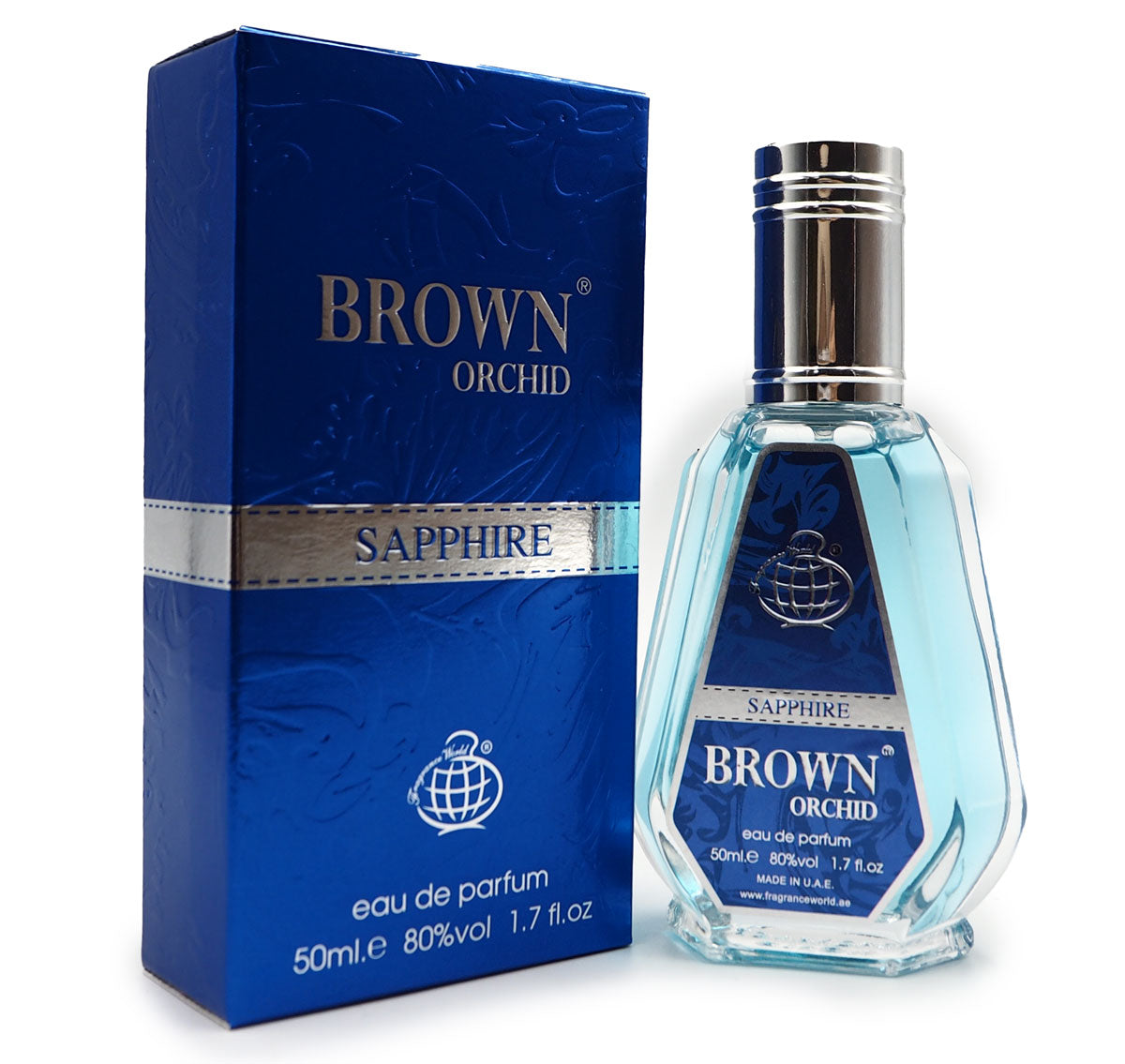 Brown Orchid Sapphire for him by Fragrance World