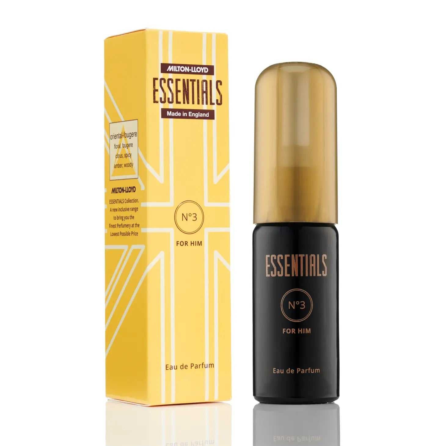 Essentials No 3 for him by Milton Lloyd - Webparfums.nl