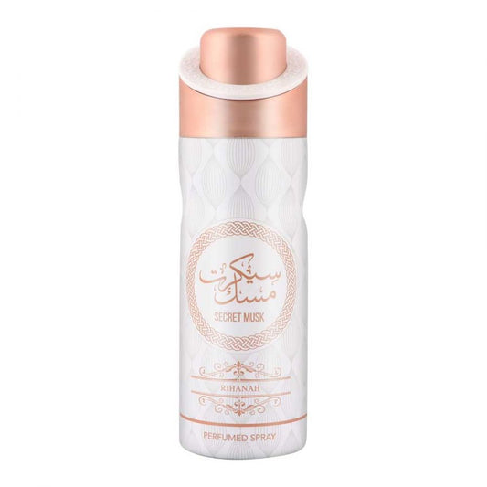 Secret Musk Deo Bodyspray Unisex by Rihanah - Webparfums.nl
