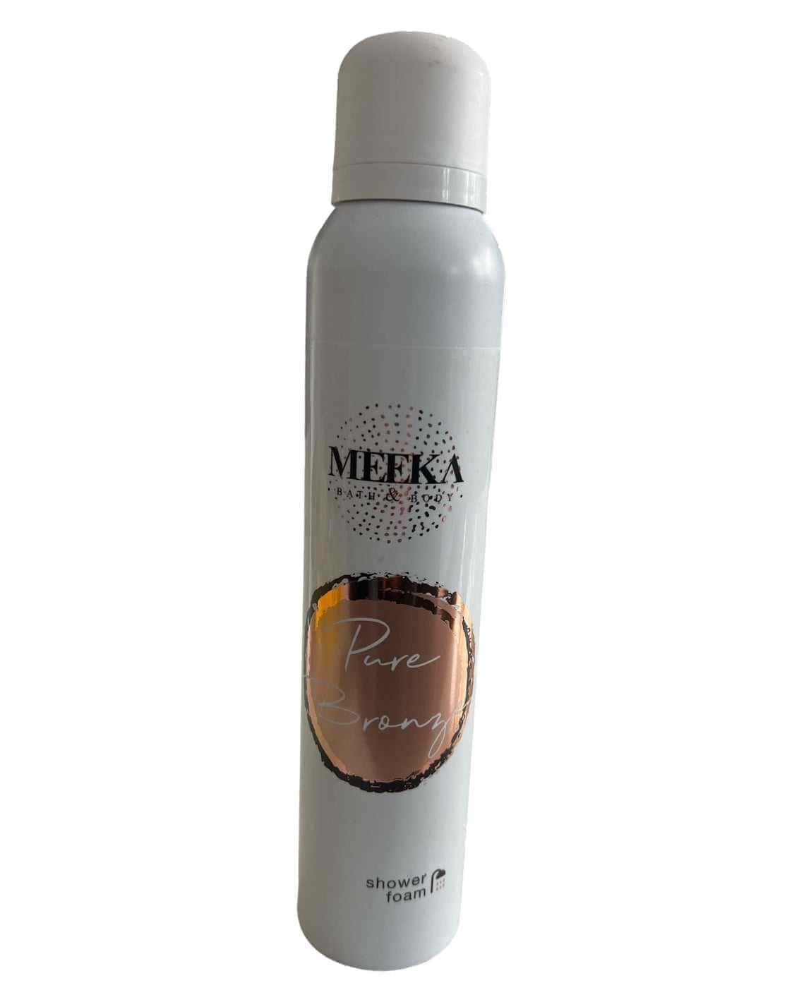 Showerfoam Pure Bronze by Meeka - Webparfums.nl