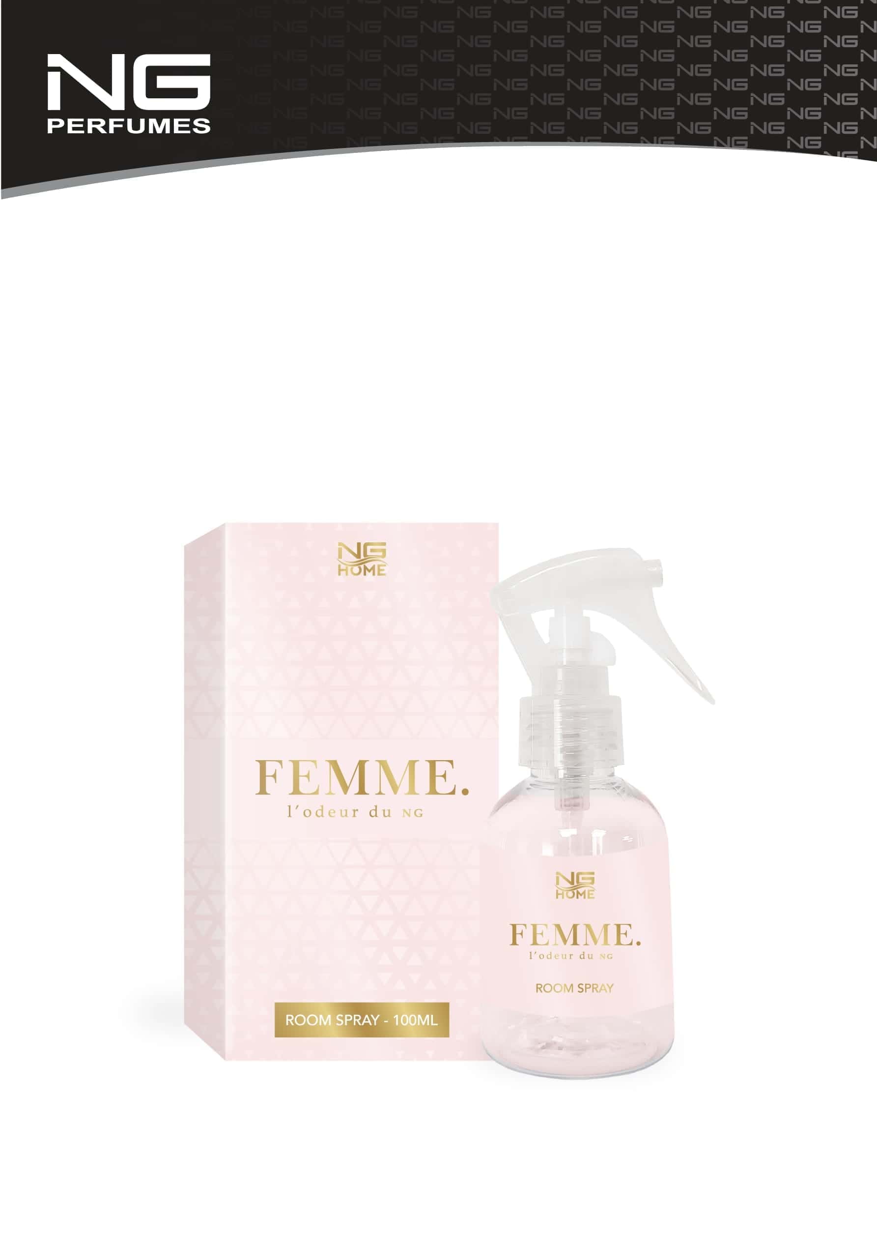 Femme L'odeur Room Spray 100ml by NG - Webparfums.nl