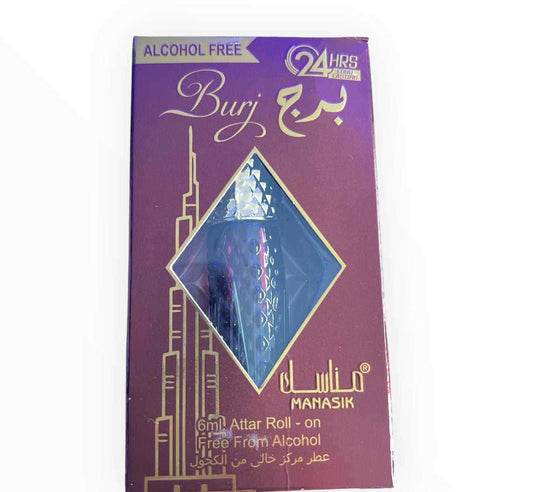 Manasik Burj Roll on 6ml Alcohol free - Webparfums.nl