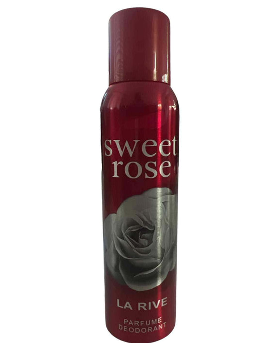 Sweet Rose 150ml Deo for her by La Rive - Webparfums.nl