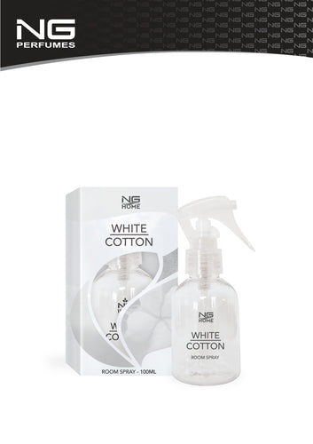 White Cotton Room Spray 100ml by NG shop je goedkoop bij Webparfums.nl voor maar  7.95
