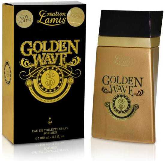 Golden Wave for him by Creation Lamis shop je goedkoop bij Webparfums.nl voor maar  6.95
