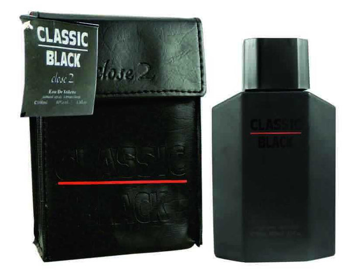 Classic Black for him by Close 2 shop je goedkoop bij Webparfums.nl voor maar  6.95