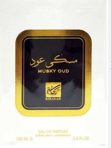 Musky Oud Unisex by Rihanah - Webparfums.nl
