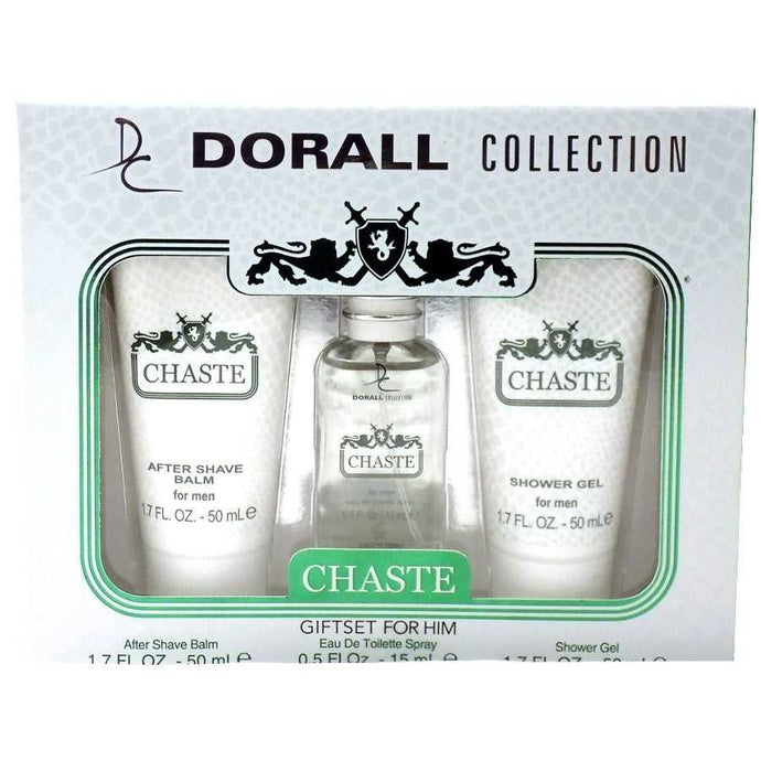 Chaste White Gifset for him by Dorall shop je goedkoop bij Webparfums.nl voor maar  5.25