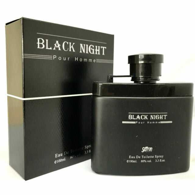 Black Night for him by Saffron shop je goedkoop bij Webparfums.nl voor maar  6.95