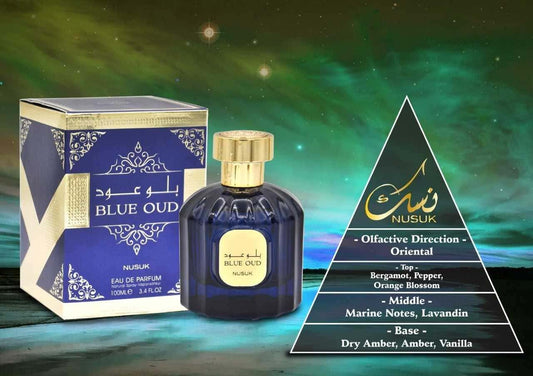 Blue Oud unisex by Nusuk - Webparfums.nl