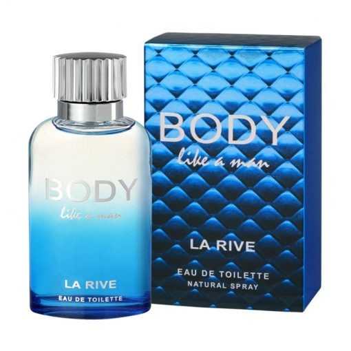 Body Like A Man for him by La Rive shop je goedkoop bij Webparfums.nl voor maar  9.95