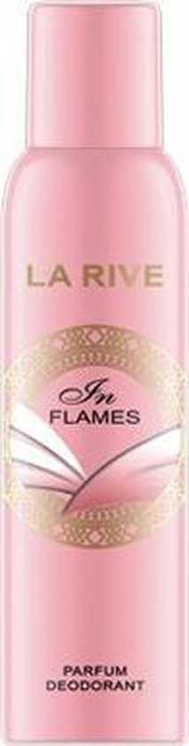 In Flames Deo 150ml for her by La Rive shop je goedkoop bij Webparfums.nl voor maar  4.00