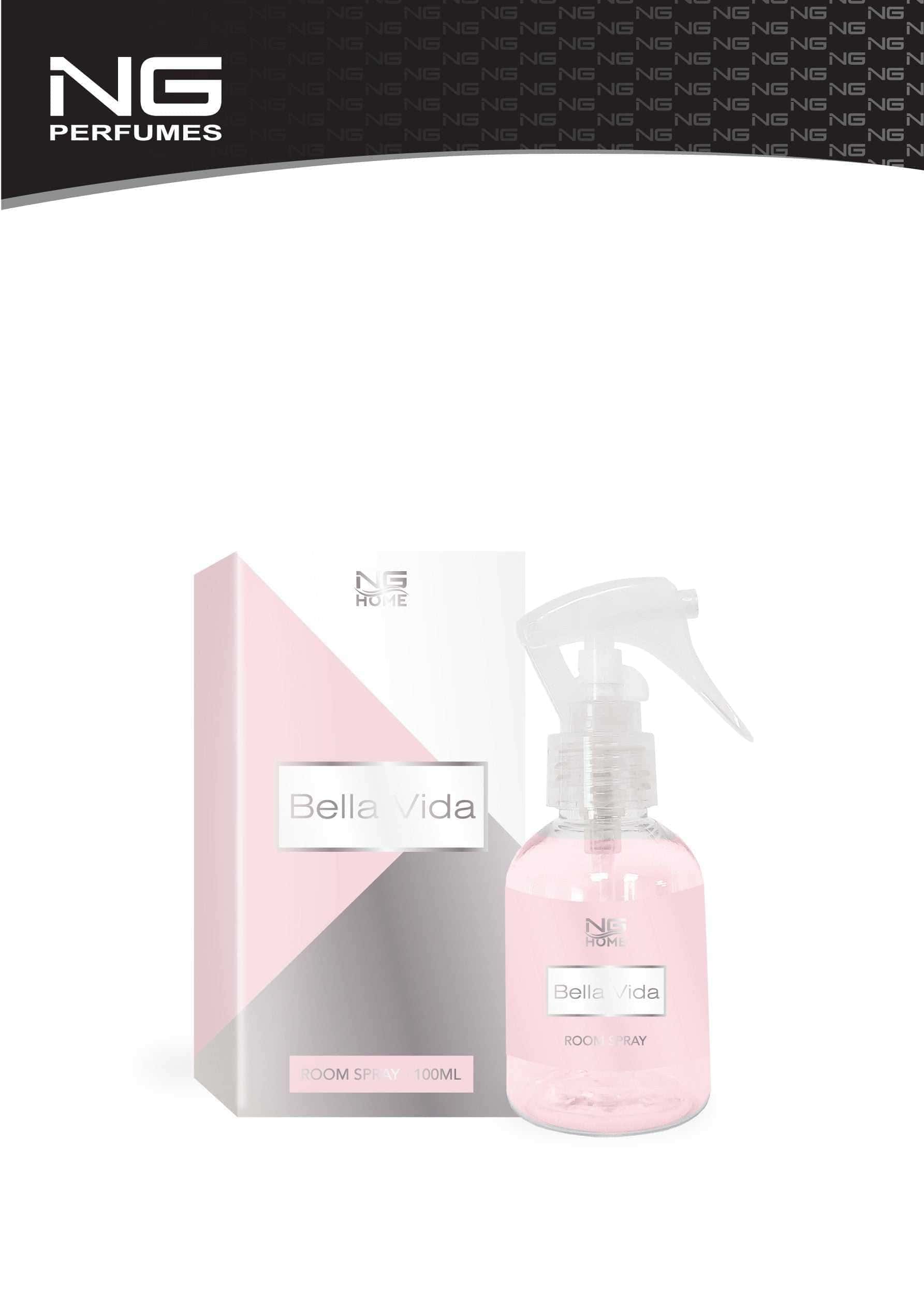 Bella Vida Room Spray 100ml by NG - Webparfums.nl