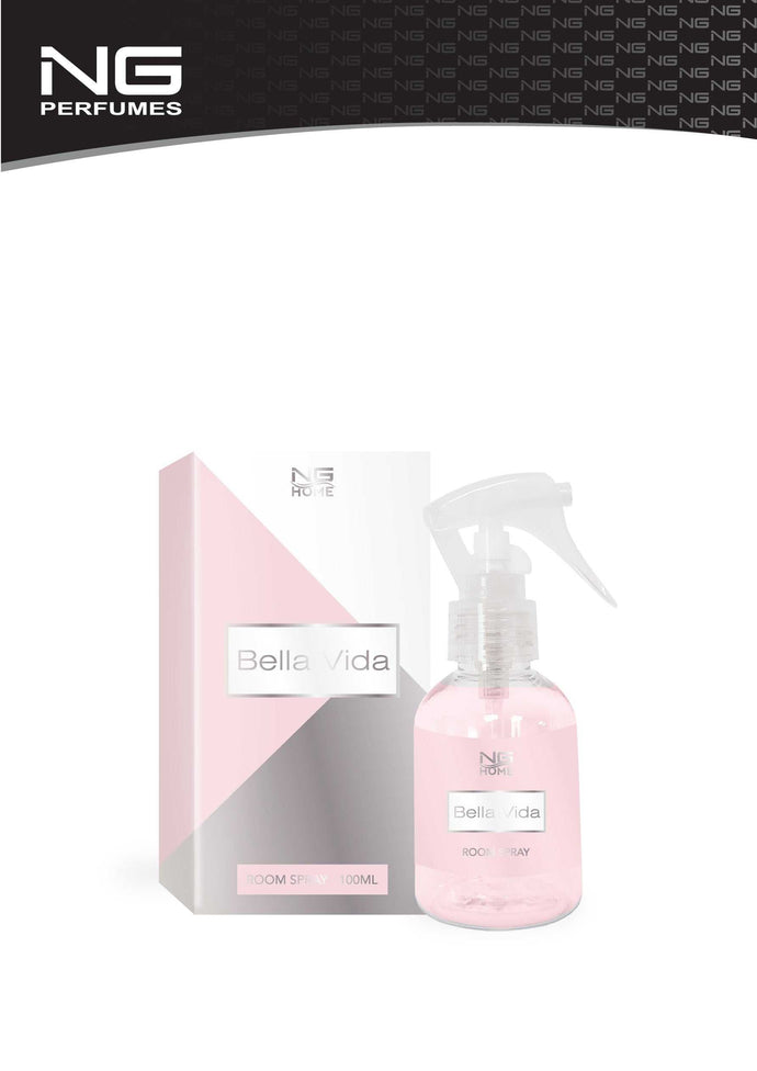 Bella Vida Room Spray 100ml by NG shop je goedkoop bij Webparfums.nl voor maar  7.95