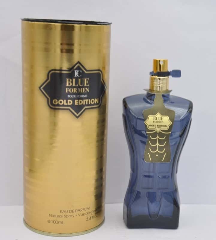 Blue for men Gold edition - Webparfums.nl