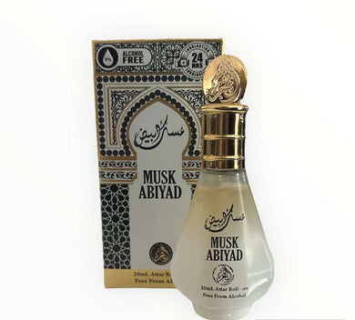 Musk Abiyad unisex 20ml alcohol free