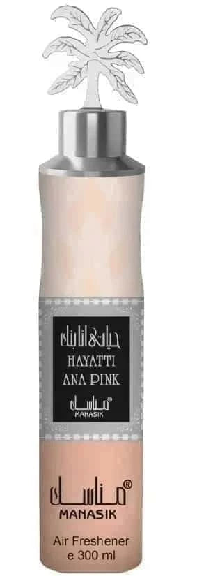 Hayatti Ana Pink Roomspray by Manasik - Webparfums.nl