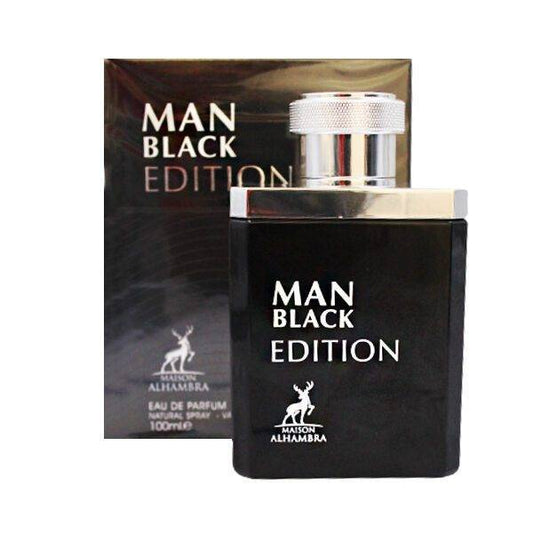 Man Black Edition for him by Maison Alhambra - Webparfums.nl