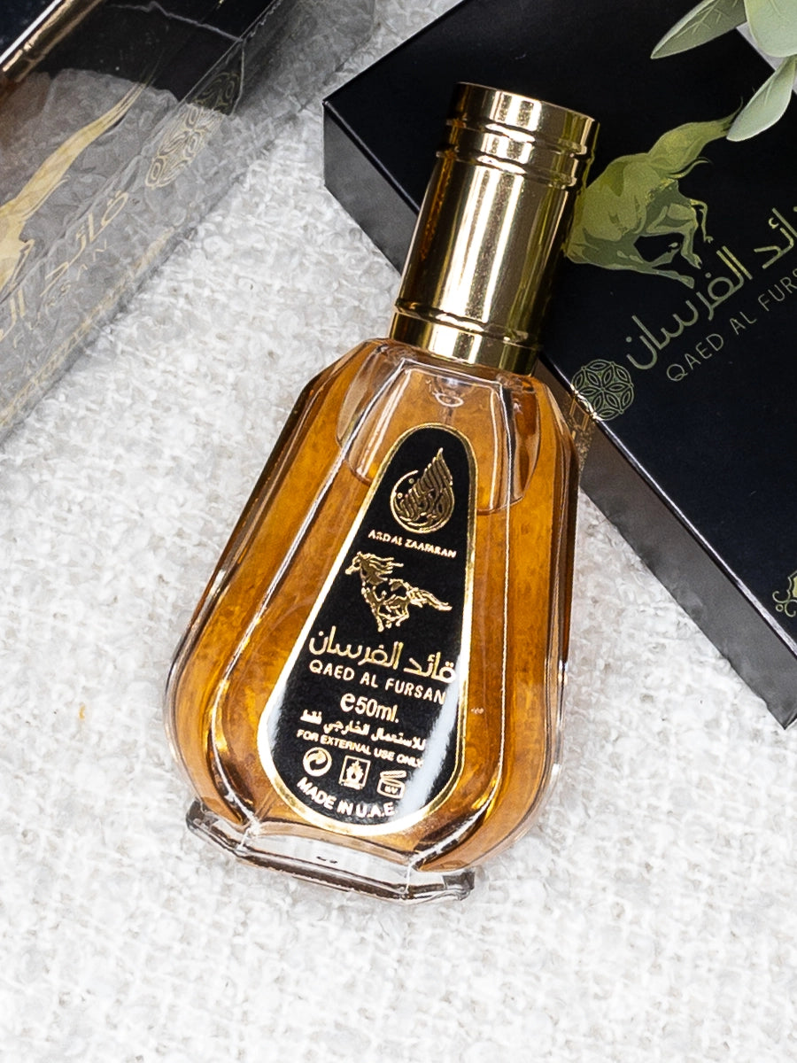 Qaed Al Fursan for him  by Ard Al Zaafaran