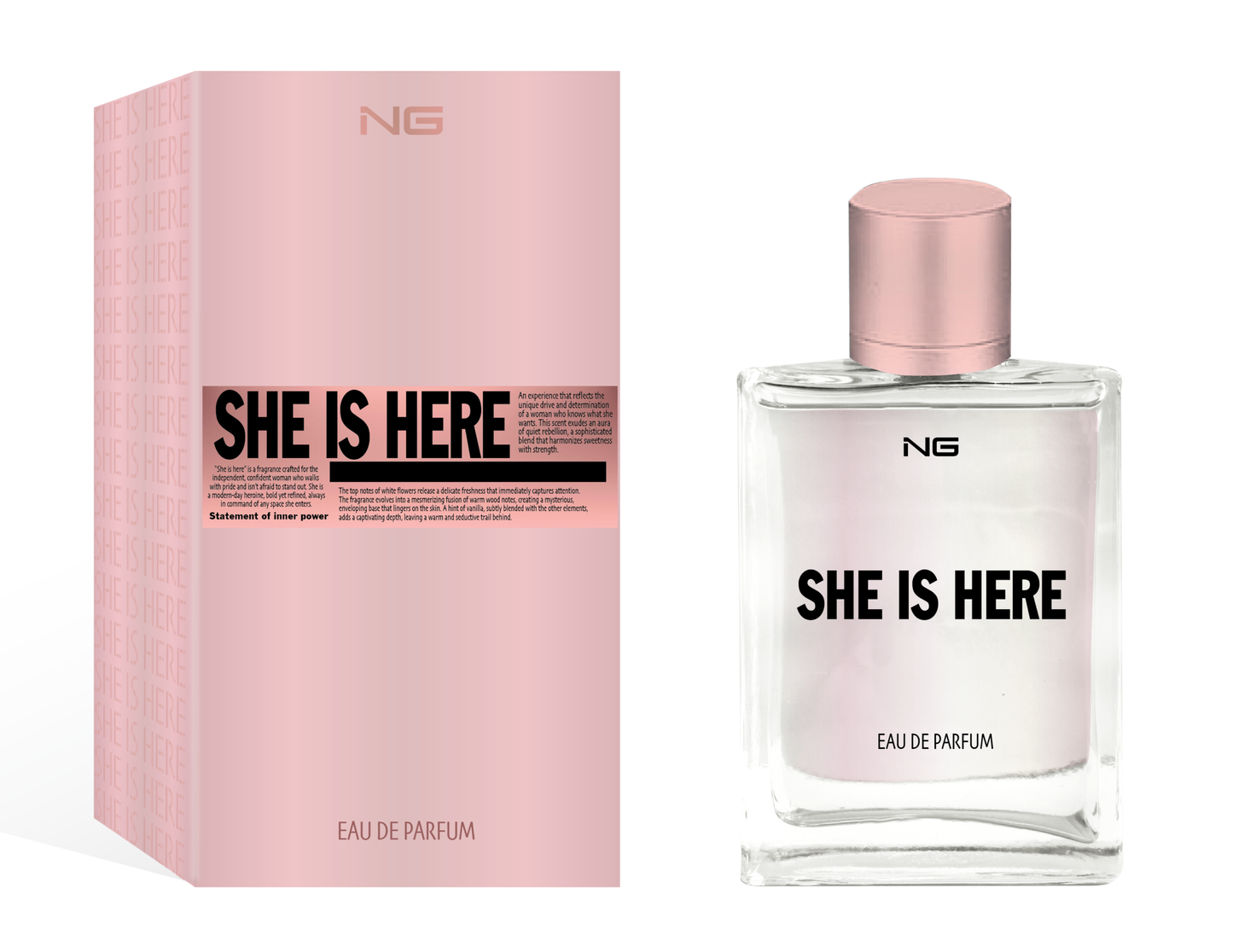 She is here for her by NG