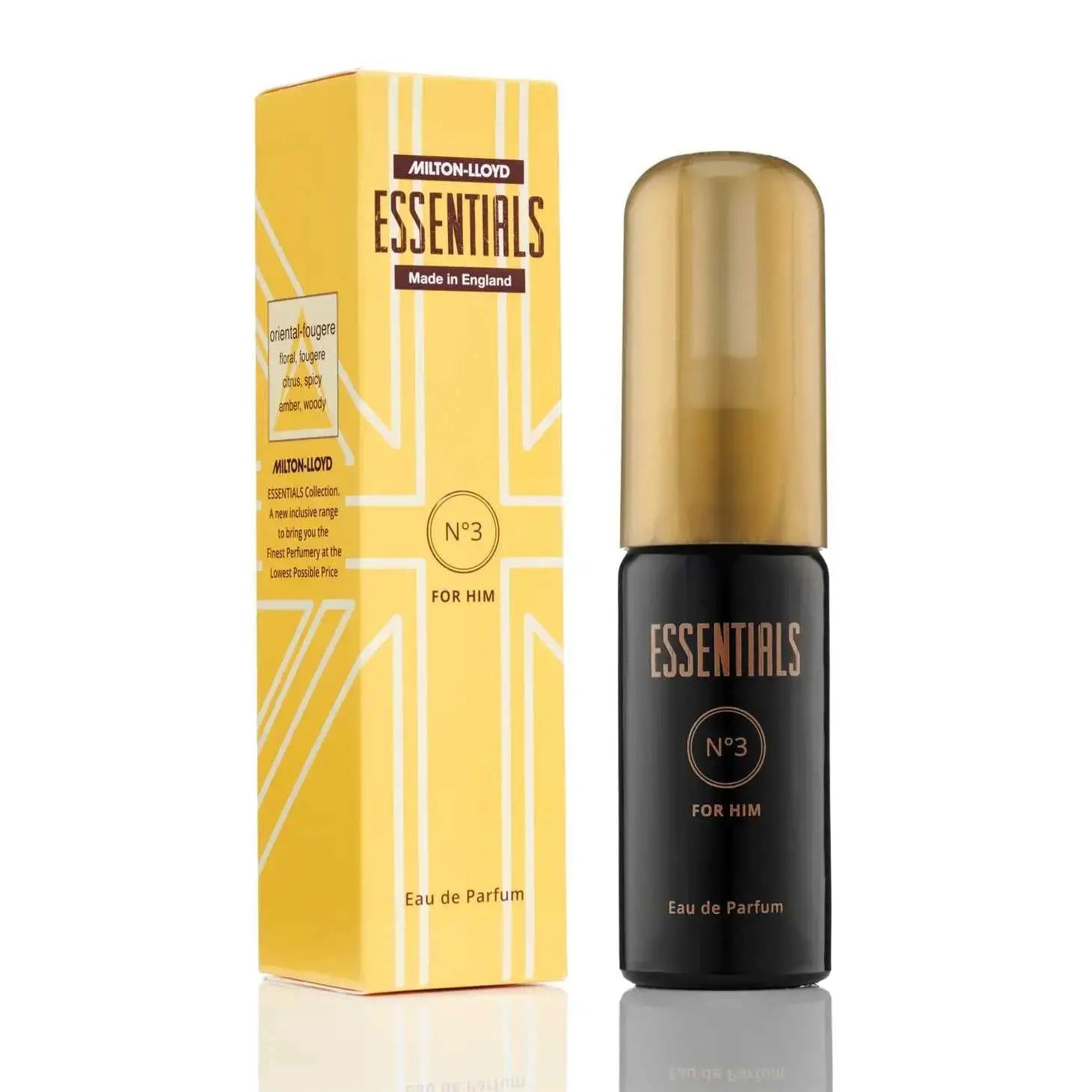Essentials No 3 for him by Milton Lloyd - Webparfums.nl