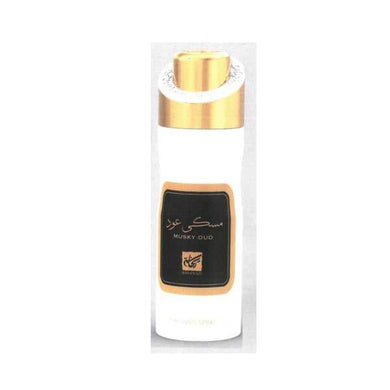 Musky Oud Deo Bodyspray unisex by Rihanah shop je goedkoop bij Webparfums.nl voor maar  4.25