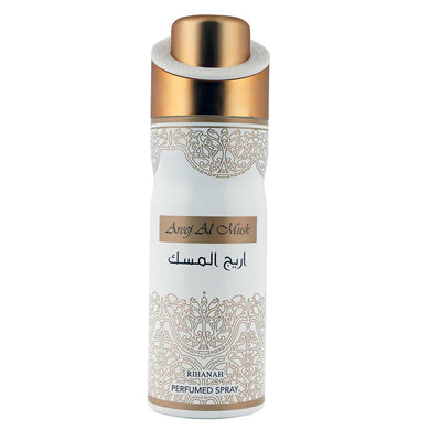 Areej Al Musk Deo Bodyspray Unisex by Rihanah shop je goedkoop bij Webparfums.nl voor maar  4.25