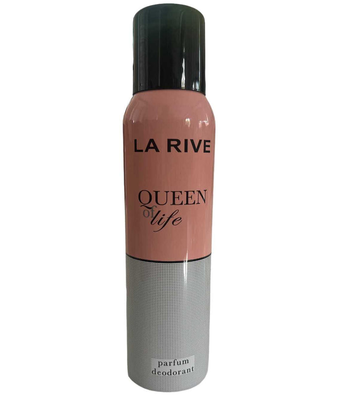 Queen of Life150ml deo for her by La Rive shop je goedkoop bij Webparfums.nl voor maar  4.00