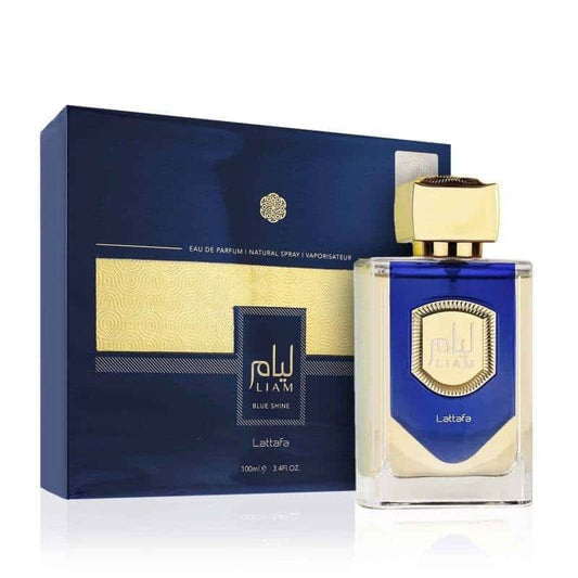 Liam Blue Shine for him by Lattafa - Webparfums.nl
