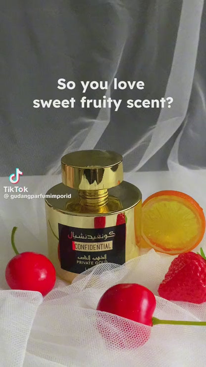 Confidential Private Gold unisex by Lattafa