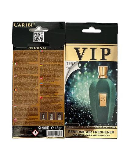 VIP 877 Autoparfum by Caribi - Webparfums.nl